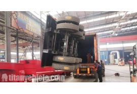 Tir Axle 40Ft Flatbed Trailer will be sent to Jamaica on Oct 26th